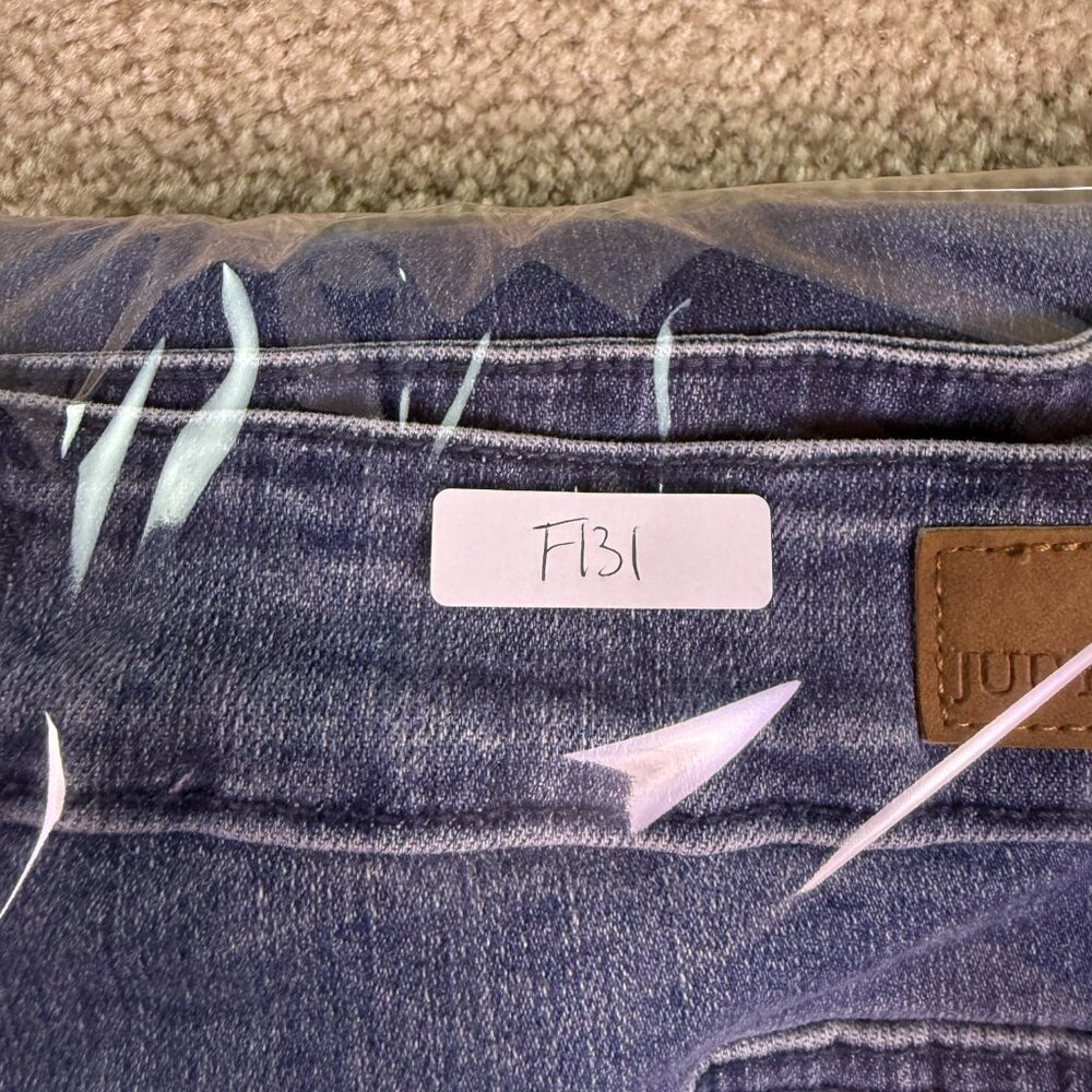 Judy Blue Los Angeles Skinny Fit Jeans Womens Size 18W Blue Denim 32x26 F131 - Picture 14 of 14